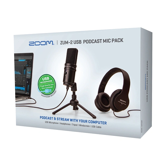Microphone for streaming and gaming Zoom ZUM-2 PMP Black - img.10