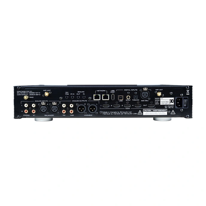 Network Audio Player Moon by Simaudio 390 Black - img.2