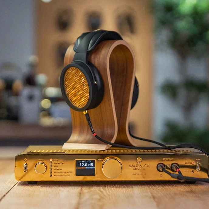 Headphone Amplifiers and DACs Warwick Acoustics Aperio Amplifier Gold - img.7