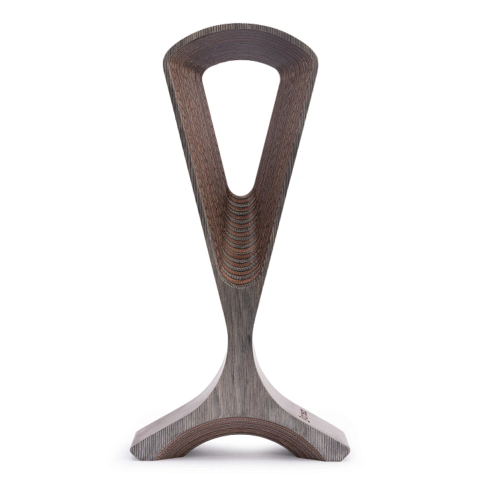 Headphone stand Dr.Head Under Wood Snowstorm 1 Natural Black - img.0
