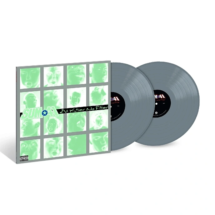 Vinyl Record Sum 41 - All Killer No Filler (25th Anniversary) (Iron Gray/Silver) - 2LP - img.2