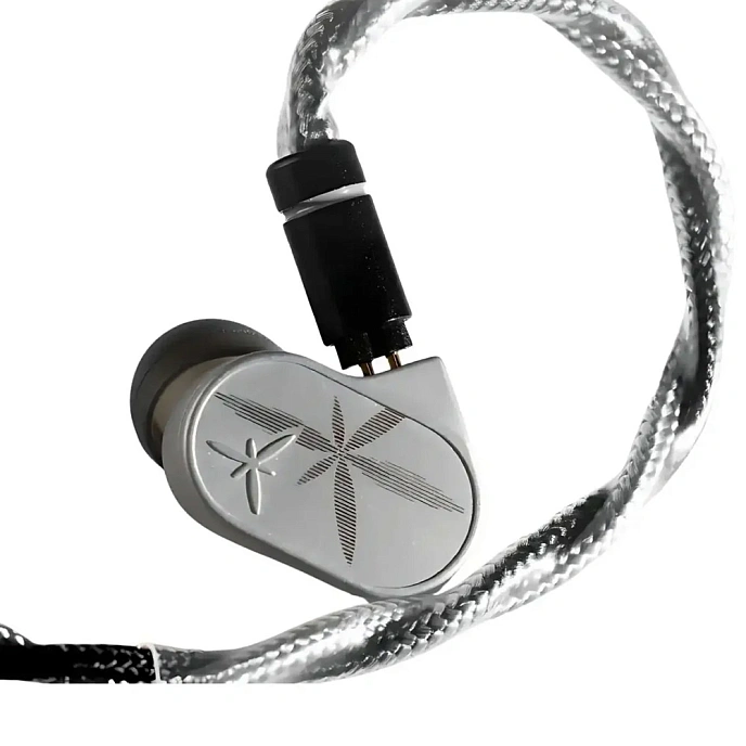 In-ear headphones MoonDrop LAN II REF Silver - img.4