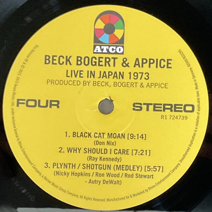 Box set Beck, Bogert & Appice - Live 1973 & 1974 (Boxset) - 4LP - img.16