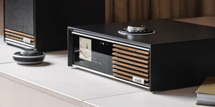Kit Ruark R610 Fused Walnut and Ruark Sabre-R Speakers Fused Walnut - img.6