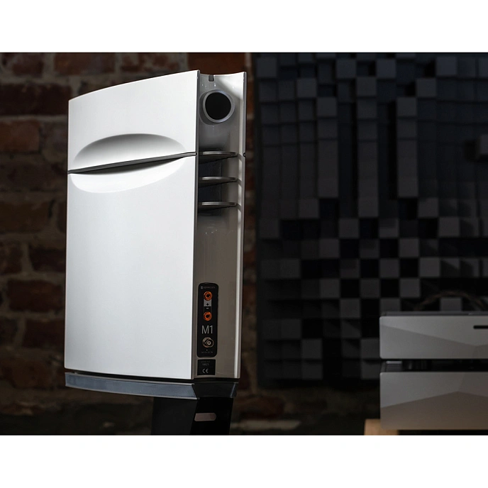 Bookshelf speakers Borresen M1 White Piano Lacquer - img.20