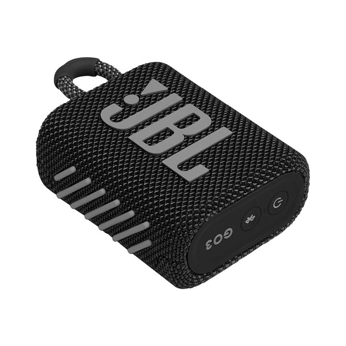 Portable speaker JBL Go 3 Black - img.8
