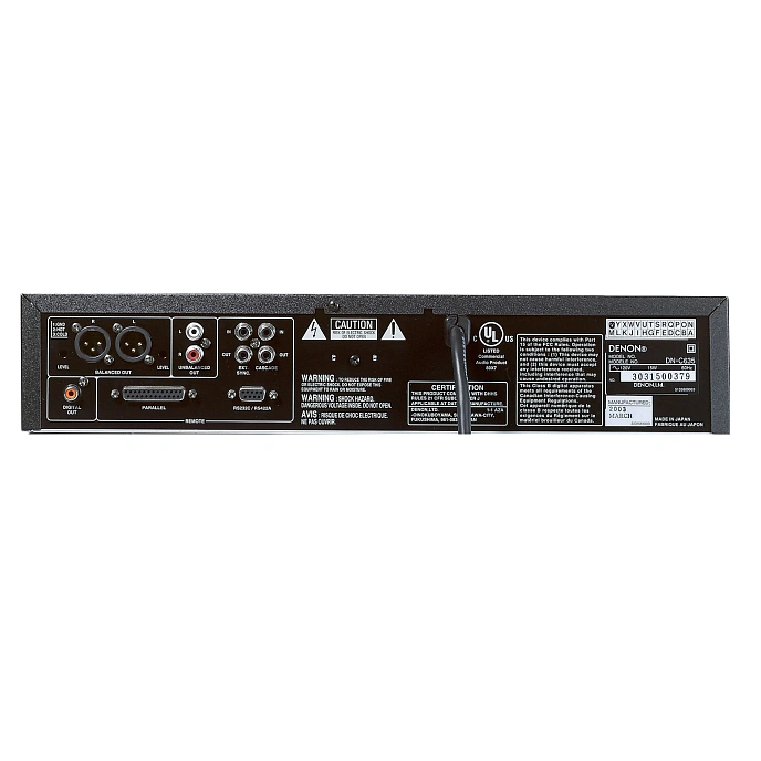 CD player Denon DN-C635 Black - img.1