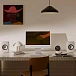- img.7 Bookshelf speakers KEF LSX II LT Stone White + KEF P1 Desk Pad Silver - img.7