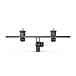 Gravity MS STB 01 PRO - Barre Stéréo Microphone Ajustable Pour Prise De Son