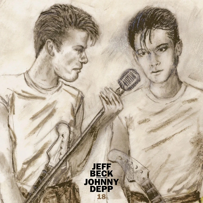 Vinyl Record Jeff Beck - Johnny Depp - 18 (Gold Vinyl) LP - img.0