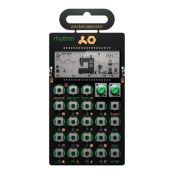 Synthesizer Teenage Engineering PO-12 Rhythm Black - img.0
