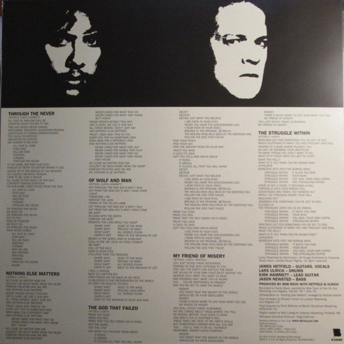 Vinyl Record Metallica – Metallica (Remastered) - 2LP - img.3