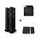 KEF LS60 Wireless Carbon Black + Kube 8B Subwoofer + KW1 Kit