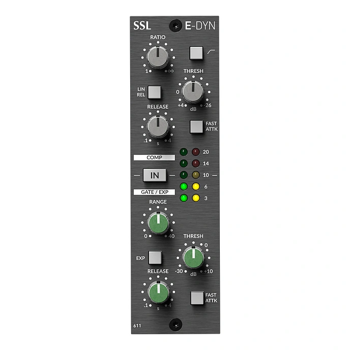 Effects Processor Solid State Logic 500-Series E Dynamics Module Black - img.0