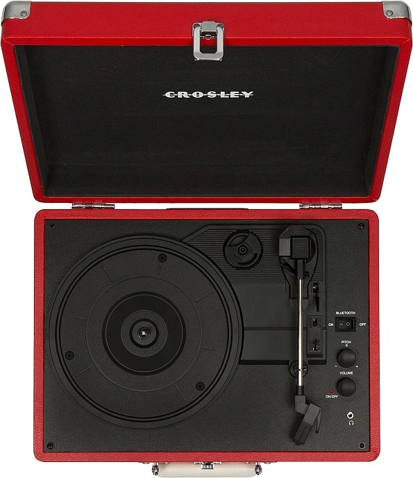 Turntable Crosley CRUISER PLUS red - img.4