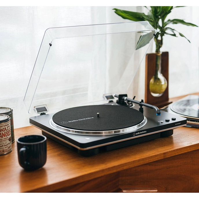 Turntable Audio-Technica AT-LP70XBT Black Silver - img.4