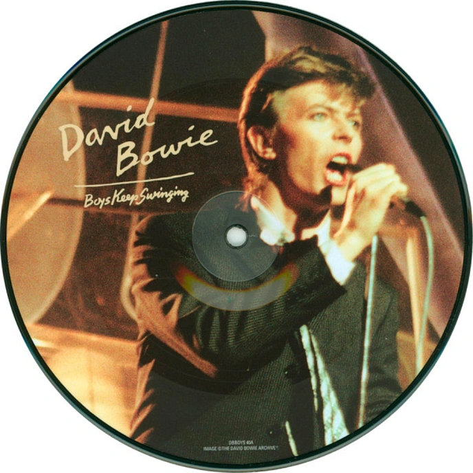 Vinyl Record David Bowie - Boys Keep Swinging (Limited Edition, Picture) LP - img.3