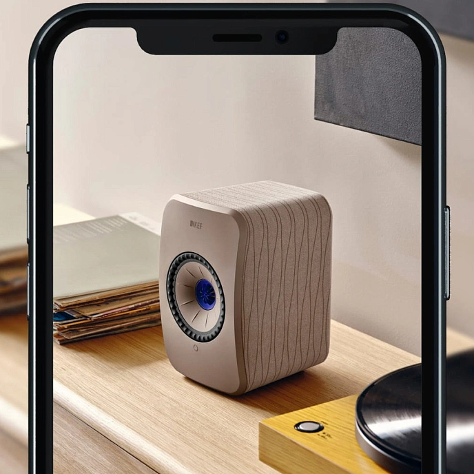 Kit KEF LSX II Soundwave + KEF S1 Floor Stand Mineral White - img.13