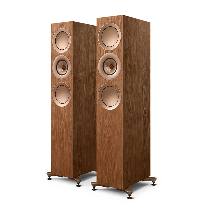 Floorstanding Speakers KEF R5 Meta Walnut - img.0