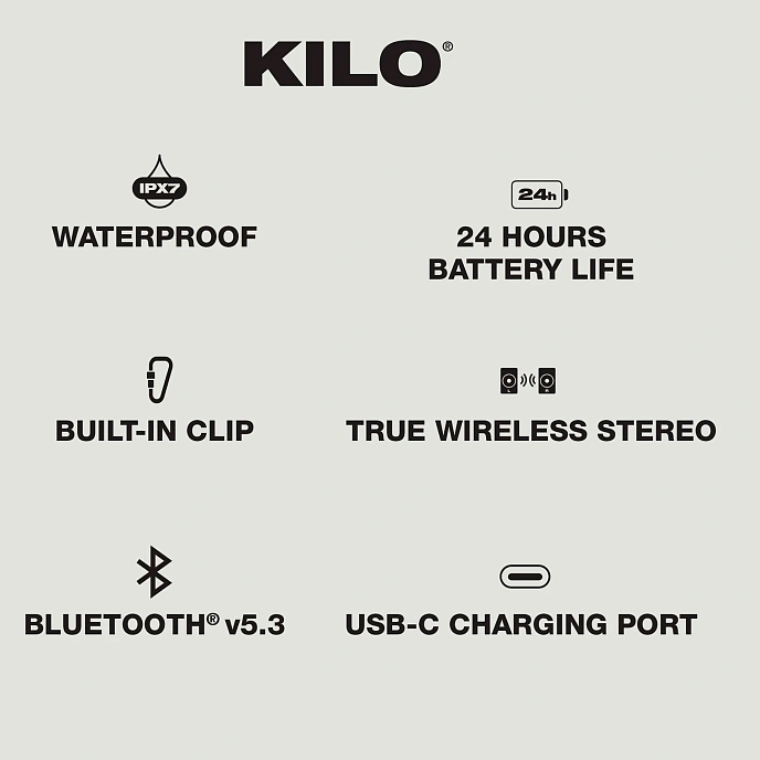 Portable speaker Skullcandy Kilo Black - img.5