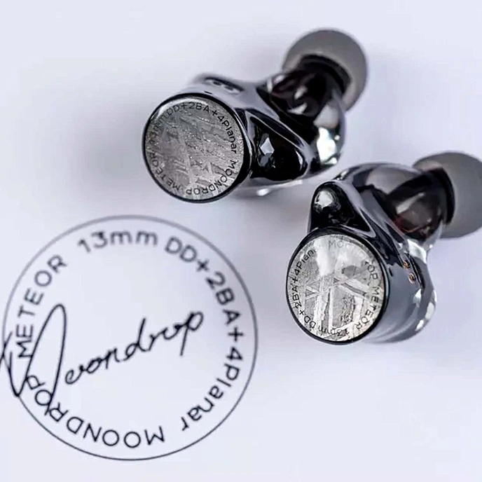 In-ear headphones MoonDrop Meteor Grey - img.5