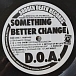Vinyl Record D.O.A. - Something Better Change LP - img.2