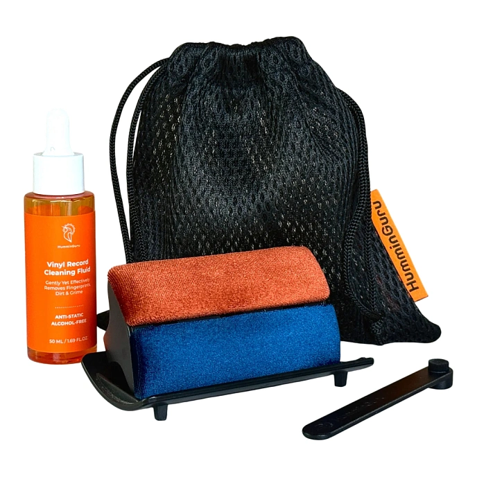 Vinyl record cleaning set HumminGuru I-Brush 5-in-1 Record Cleaning Kit - img.0