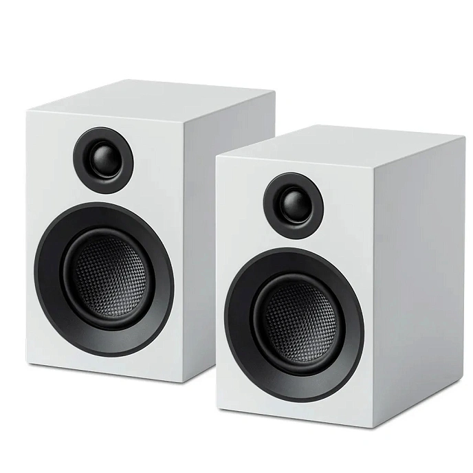Bookshelf speakers Pro-Ject Speaker Box 3 E Carbon Satin White - img.0