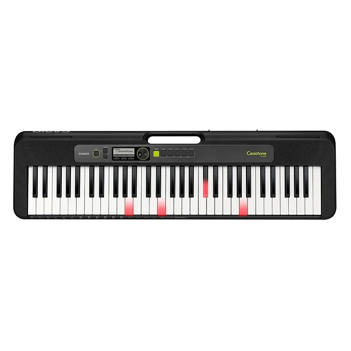 Synthesizer Casio LK-S250 Black + Power Adapter Bundle - img.0