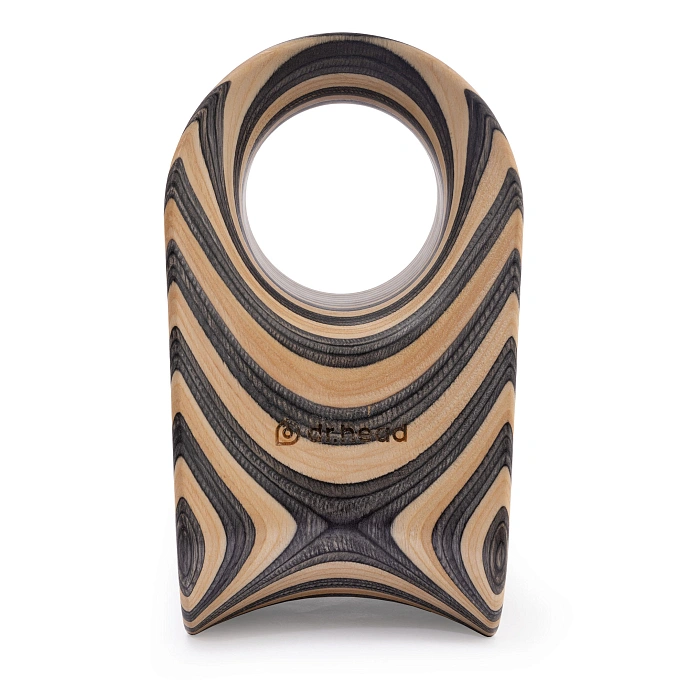 Headphone stand Dr.Head Under Wood Typhoon 1 Natural Black - img.0