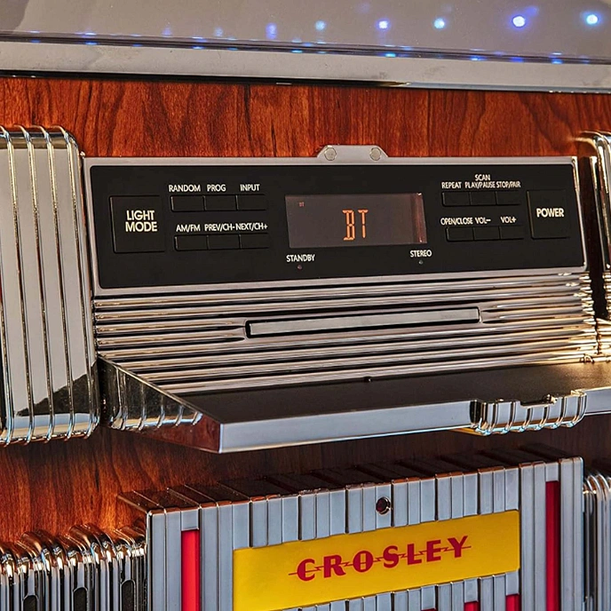 Speaker System Crosley IJUKE BLUETOOTH DELUXE JUKEBOX walnut - img.8