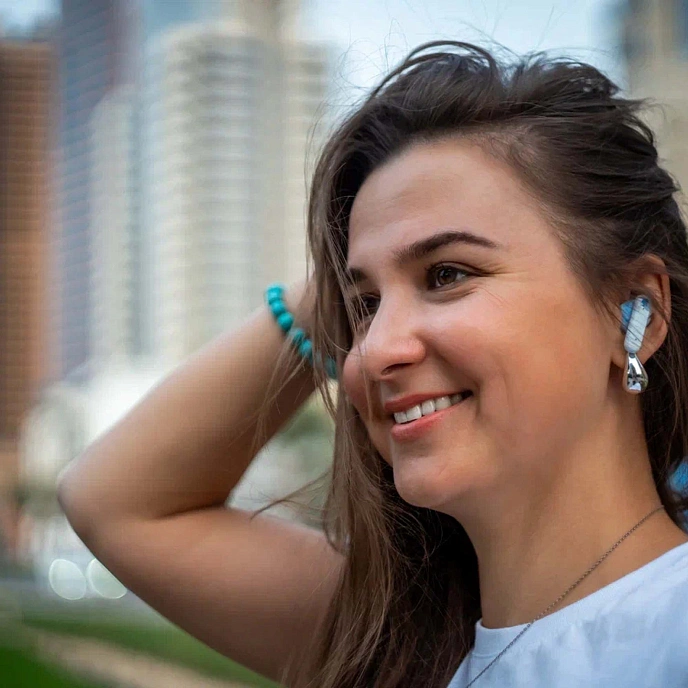 Wireless Headphones Skullcandy EcoBuds Glacier - img.5