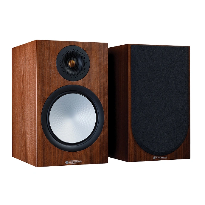 Bookshelf speakers Monitor Audio Silver 100 7G Natural Walnut - img.0