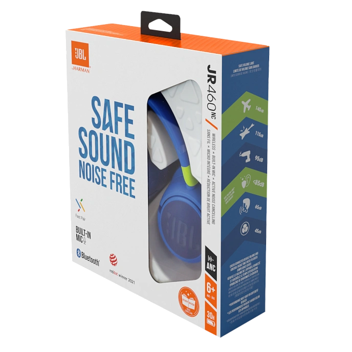 Wireless Headphones JBL JR 460NC Blue - img.6