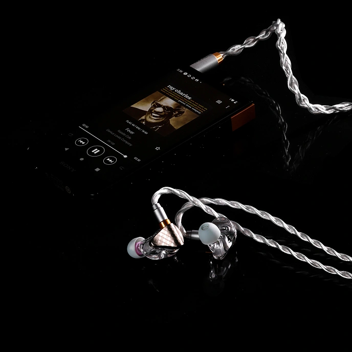 In-ear headphones ddHiFi E14D Surface Silver - img.10