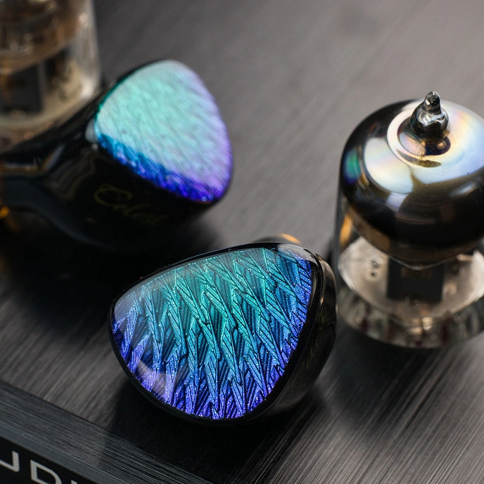 In-ear headphones Celest Wyvern Black Remaster (with Boom Mic) Malachite Violet - img.3