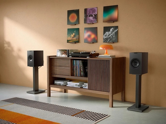 Bookshelf speakers KEF Q3 Meta Walnut - img.6