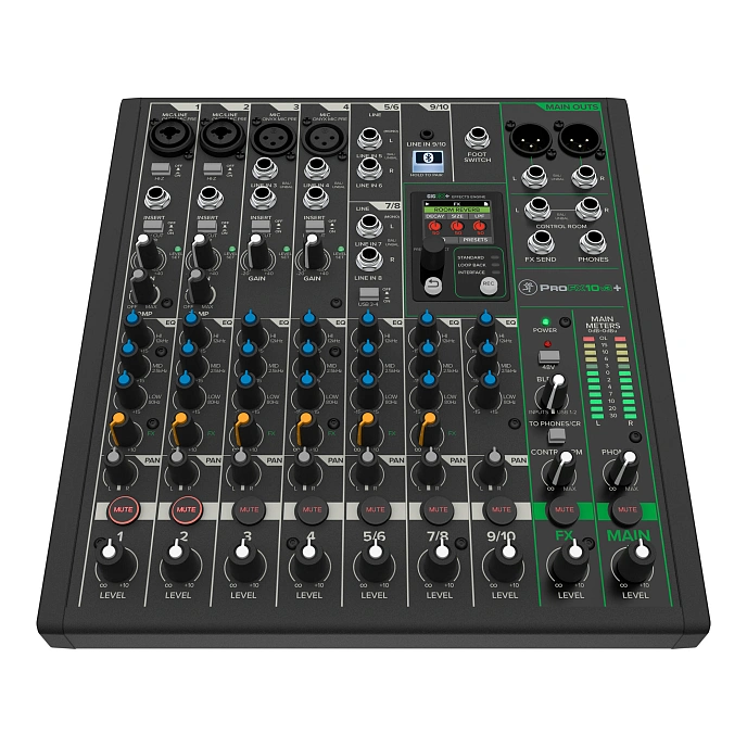 Mixing console Mackie ProFX10v3+ Black - img.0