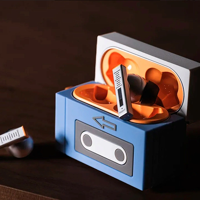 Headphone case MoonDrop Golden Ages Case Blue/Grey - img.1