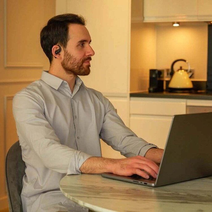 Wireless Headphones Shokz OpenFit Black - img.7