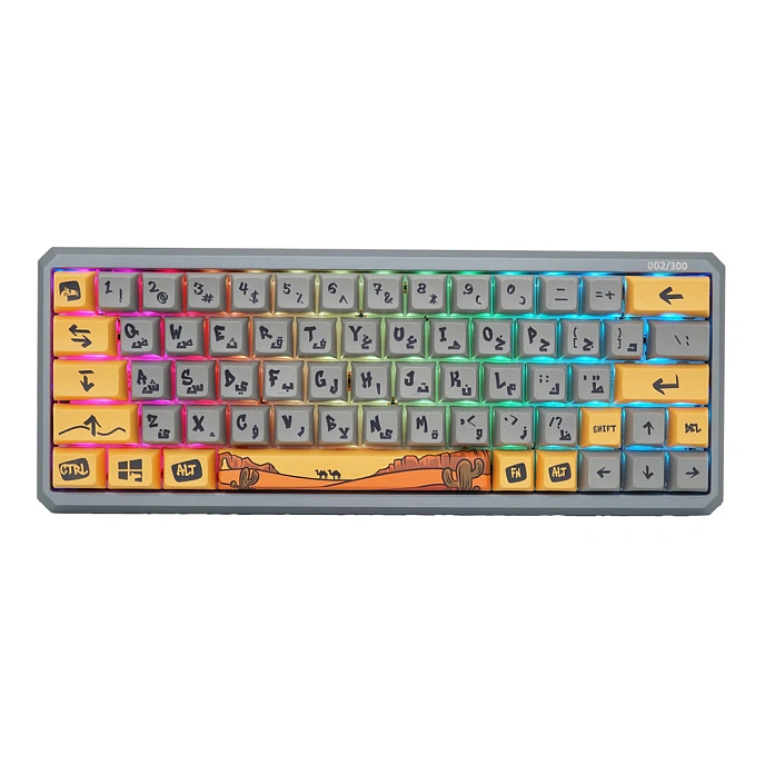 Keyboards Camel Tech The Oasis Yellow Switch Grey - img.0