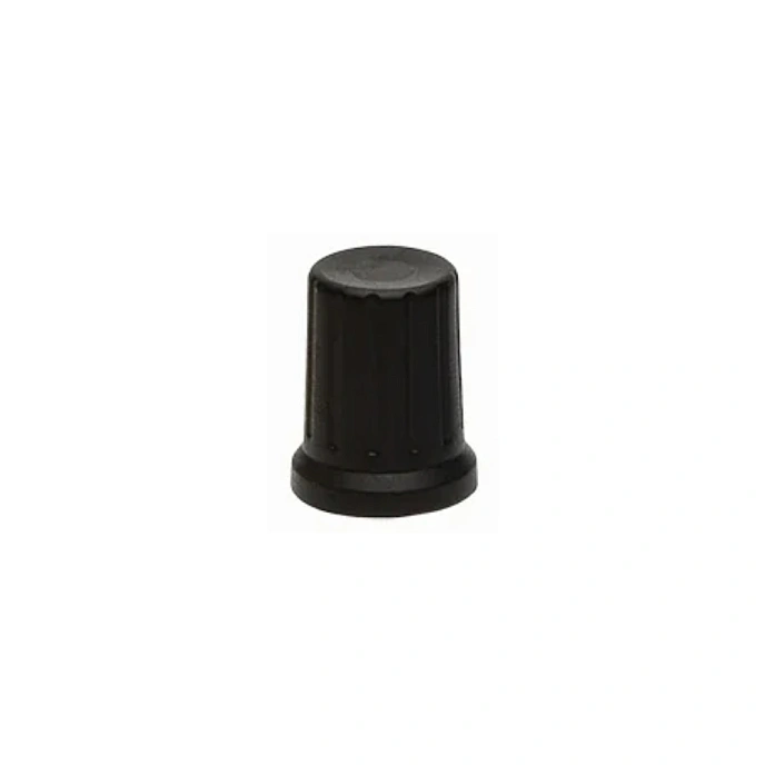 DJTT Chroma Caps Thin Encoder Knob (Plastic) Chrome Black - img.0