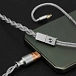 Cable ddHiFi M198C USB-C - 2-pin Silver - img.5