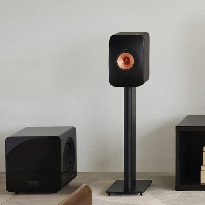 Kit KEF LSX II Soundwave + KEF S1 Floor Stand Mineral White - img.9