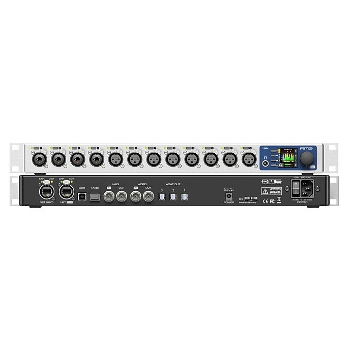 Preamp RME 12Mic-D Silver/Black - img.1