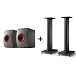 Bookshelf speakers KEF LS50 Wireless II Titanium Grey + KEF S2 Floor Stand - img.0