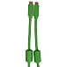 Cable UDG Ultimate Audio Cable USB-C - USB-C Straight 1.5m Green - img.1
