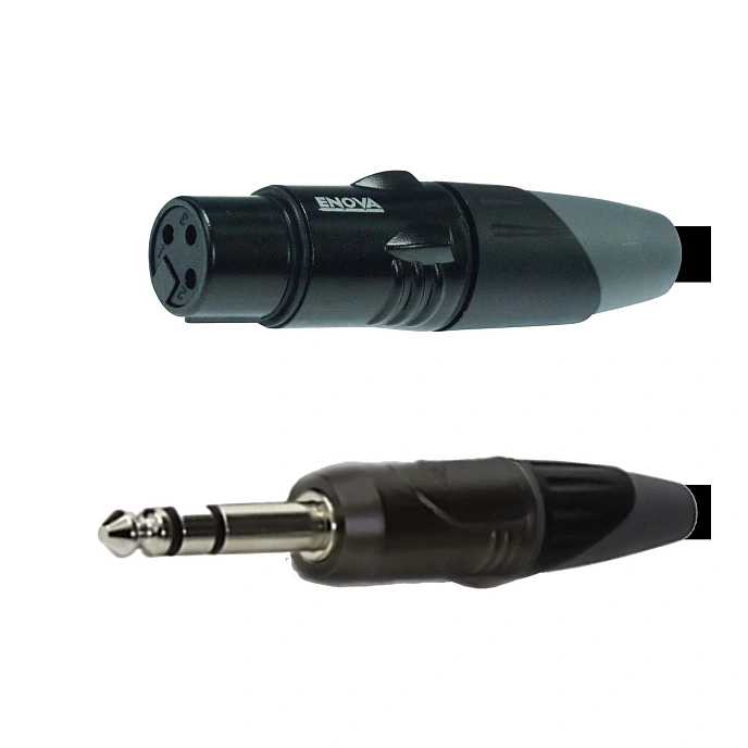 Cable ENOVA EC-A1-XLFPLM3-10 Black XLR(f) - 6.3mm 10m - img.2