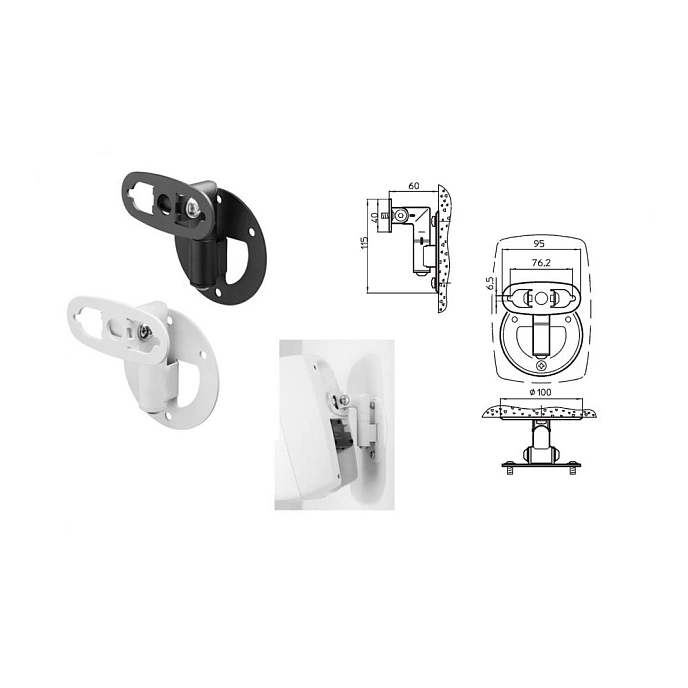 Holders Genelec 8000-422B Black - img.1