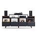 Hi-Fi Stand NorStone Oslo Vinyl 1600 Black/Walnut - img.1 Hi-Fi Stand NorStone Oslo Vinyl 1600 Black/Walnut - img.1